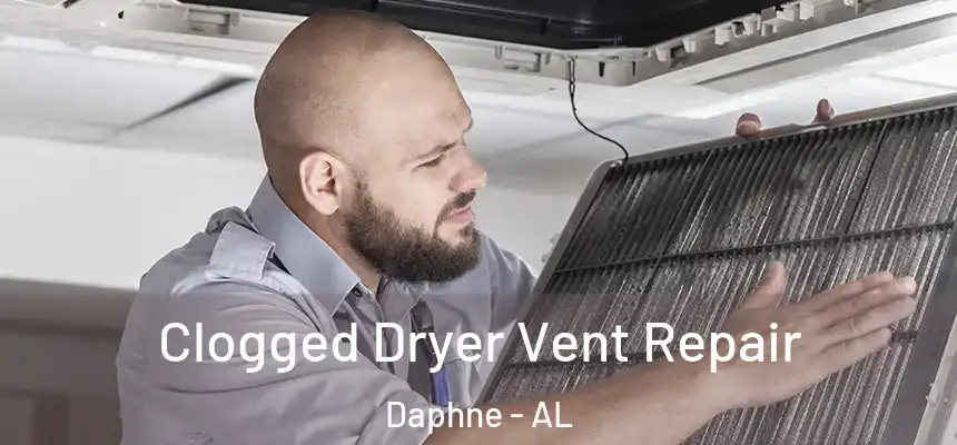  Clogged Dryer Vent Repair Daphne - AL