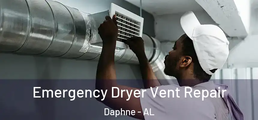 Emergency Dryer Vent Repair Daphne - AL